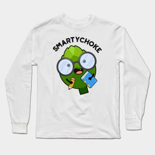 Smartychoke Funny Veggie Artichoke Pun Long Sleeve T-Shirt